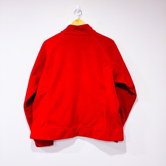 WINDRIVER Red Fleece Zip Jacke | Cozy Casual Winter Layer | XX-Large * - Picture 8 of 8